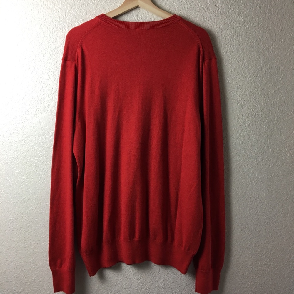 Gap Cotton/Cashmere Blend V-Neck Sweater - Picture 2 of 4
